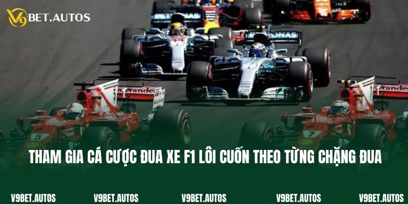 Tham gia cá cược đua xe F1 lôi cuốn theo từng chặng đua